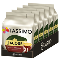 Bild zu 5er Pack Tassimo TDisc Chai Latte oder Jacobs Caffé Crema XL für je 14,99€