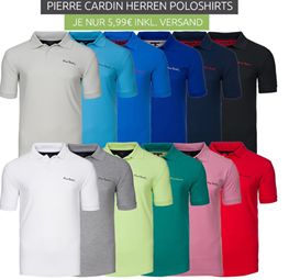 Bild zu Pierre Cardin Poloshirts in versch. Farben für 5,99€ inklusive Versand