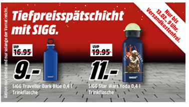 Bild zu Media Markt Tiefpreisspätschicht mit Angeboten von SIGG