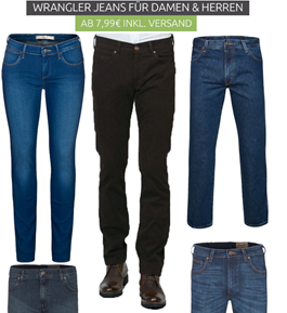 Bild zu Wrangler Jeans für Damen & Herren ab 7,99€ inklusive Versand