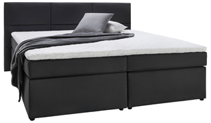 Bild zu Boxspringbett in Schwarz, ca. 180x200cm für 286,95€