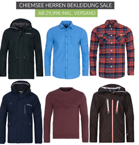 Bild zu Chiemsee Herren Bekleidungssale mit Prodkten ab 29,99€