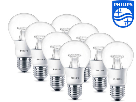 Bild zu 8er Pack Philips Warmglow LED-Birnen E27 6W für 30,90€