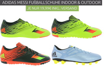 Bild zu Adidas Messi Fußballschuhe  Indoor & Outdoor für je 19,99€