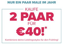 Bild zu Crocs: kaufe zwei Paar für 40€ + kostenlose Lieferung