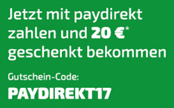 Bild zu Rakuten: 20€ Rabatt auf (fast) alles bei Bezahlung per paydirekt (ab 40€ MBW)