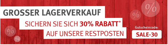 Bild zu Zoo-Royal: 30% Extra Rabatt auf Restposten (ab 29€ MBW)