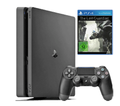 Bild zu SONY PlayStation 4 Konsole Slim 1TB + The Last Guardian + Uefa Euro 2016 für 249€