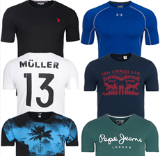 Bild zu Herren T-Shirts verschiedenster Marken ab 2,99€ inklusive Versand