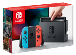 Bild zu [nur für Neukunden] Nintendo Switch Konsole Neon-Rot/Neon-Blau für 289,94€