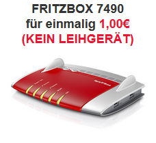 Bild zu [Super] Fritz Box 7490 dank monatlich kündbaren o2 DSL Vertrag ab 55,96€ Gesamtkosten