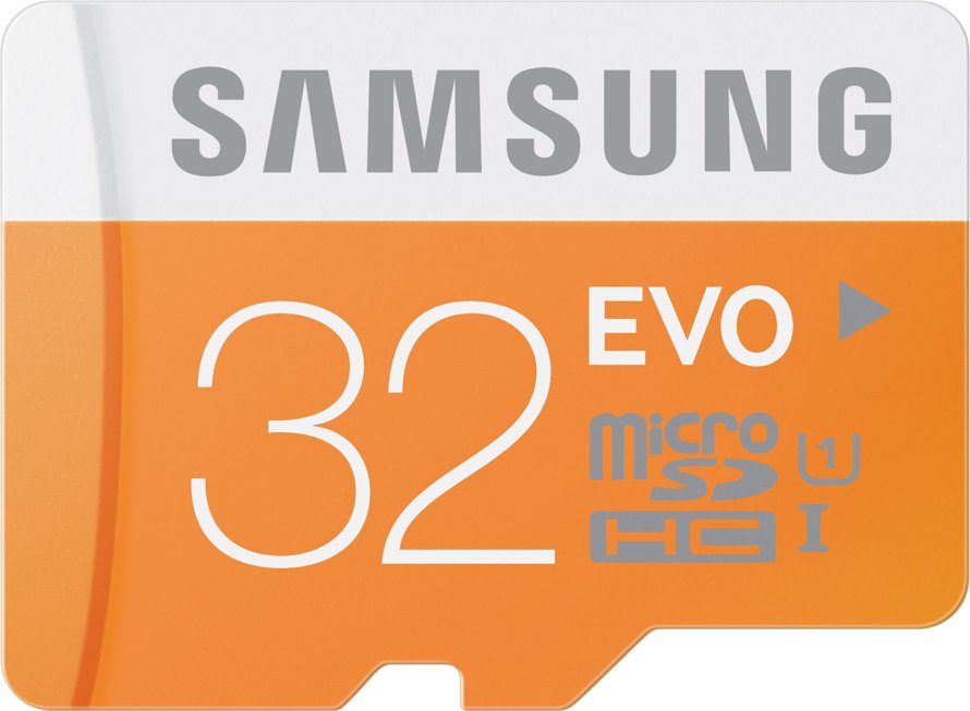 Bild zu 32 GB microSDHC Speicherkarte Samsung Evo für 9,90€