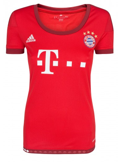 Bild zu Adidas Performance FC Bayern München Damen Heim Jersey für 7,99€