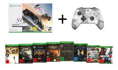 Bild zu Xbox One S 500GB Konsole inkl. 9 Games + 2. Controller für 363,99€