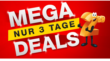 Bild zu Plus.de: 3 Tage “Mega Deals” mit guten Angeboten