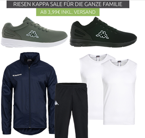 Bild zu Outlet46: Kappa Sale mit Angeboten ab 3,99€ inklusive Versand