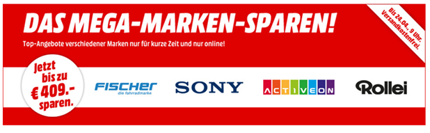 Bild zu MediaMarkt: Das “Mega Marken Sparen” Outdoor E-Bikes gepaart mit Action-Cams