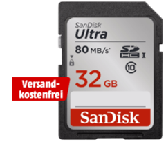 Bild zu SANDISK Ultra  32 GB für 12€ oder 64GB für 19€