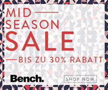 Bild zu Bench: Sale mit bis zu 50% Rabatt + kostenlose Lieferung + 10% Extra-Rabatt