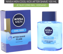 Bild zu NIVEA MEN Cool Kick After Shave Fluid Herren-Pflege 100 ml für 3,99€