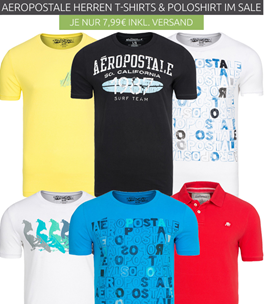 Bild zu Aeropostale Herren T-Shirts für je 4,99€