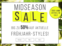 Bild zu Tom Tailor: Bis zu 50% Rabatt im MidSeason Sale auf aktuelle Frühjahrs-Styles