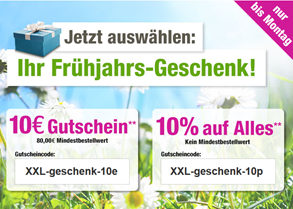 Bild zu GartenXXL: 10€ Rabatt (ab 80€ MBW) oder 10% auf Alles