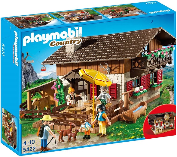 Bild zu Playmobil Country Almhütte (5422) für 24,99€ (Vergleich: 42,42€)