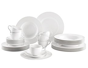 Bild zu 30-teiliges Kombiservice „Basic White“ von VILLEROY & BOCH für 103,94€