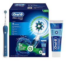 Bild zu Oral-B PRO 4500 Elektrische Zahnbürste für 65,90€