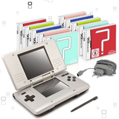 Bild zu Nintendo DS Handheld Konsole + 5 Spiele für je 39,99€