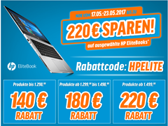 Bild zu Notebooksbilliger.de: bis zu 220€ Rabatt auf ausgewählte HP EliteBooks