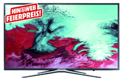 Bild zu SAMSUNG UE40K5579 LED TV (Flat, 40 Zoll, Full-HD, SMART TV) für 369€