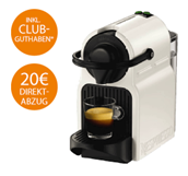 Bild zu Kapselmaschine Krups Nespresso Inissia XN1001 + 40€ Nespresso Club Guthaben für 39€