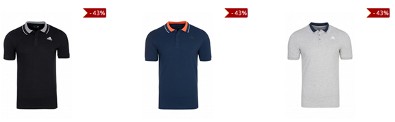 Bild zu adidas Performance Essential Polo in 3 verschiedenen Farben für je 19,99€