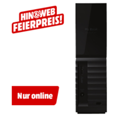 Bild zu Western Digital My Book USB 3.0 8TB (WDBBGB0080HBK) für 222€