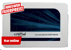 Bild zu CRUCIAL 1050 GB MX300 SSD für 239€