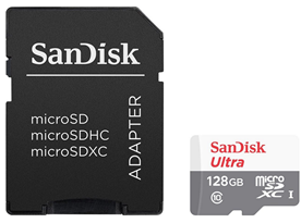 Bild zu SANDISK Ultra Speicherkarte microSDXC 128 GB für 32,66€