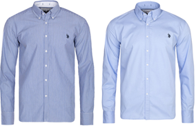 Bild zu U.S. POLO ASSN. Button Down Herren Langarm-Hemden für 24,99€