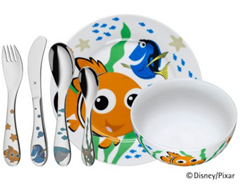 Bild zu WMF Kindergeschirr-Set 6-teilig Findet Nemo für 24,95€