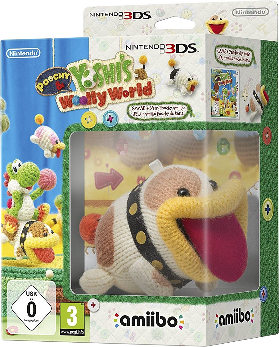 Bild zu Poochy & Yoshi’s Woolly World + Amiibo Schnuffel [3DS] für 37,92€