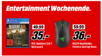 Bild zu MediaMarkt: Entertainment Wochenende mit Gaming & Film Angeboten