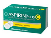 Bild zu [Top] Sanicare: 5€ Rabatt bei Lastschriftzahlung, z.B. 20er Packung Aspirin Plus C für 1,95€