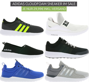 Bild zu Adidas Cloudform Sneaker für je 29,99€ inklusive Versand