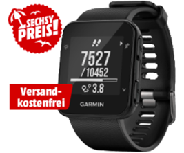 Bild zu Garmin Forerunner 35 GPS-Laufuhr – Herzfrequenzmessung am Handgelenk, Smart Notifications, Lauffunktionen für 119,66€