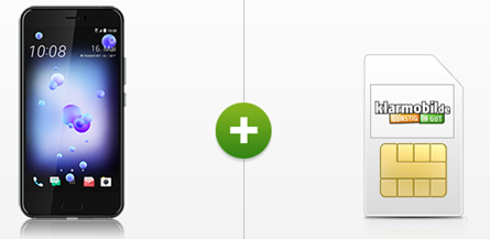 Bild zu klarmobil Allnet Flat mit 5GB Datenflat + Sprachflat im Telekom Netz inkl. HTC U11 (einmalig 99€) für 29,85€/Monat