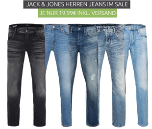 Bild zu verschiedene Jack & Jones Herrenjeans für je 19,99€