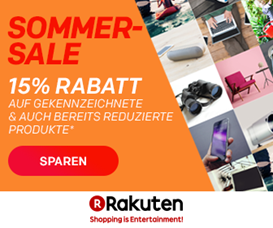 Bild zu Rakuten: 15% Rabatt im Sommer Sale auf viele Produkte