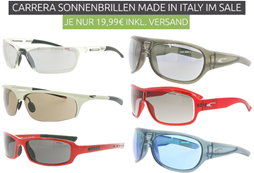 Bild zu Carrera Sonnenbrillen für 9,99€ inklusive Versand