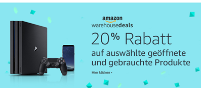 Bild zu 20% Extra-Rabatt auf einige Amazon Warehouse-Deals